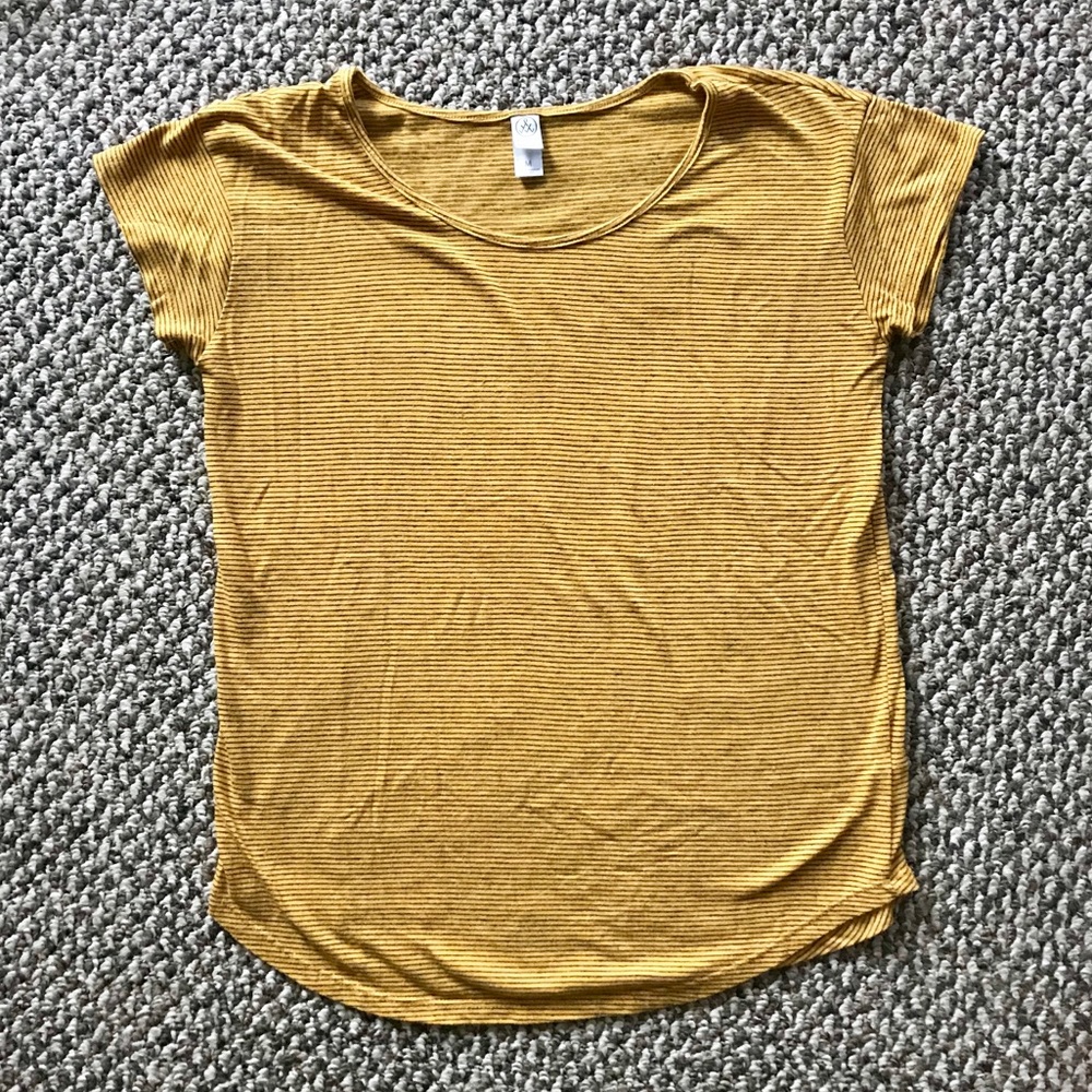 Cute and comfy alternative apparel striped tee